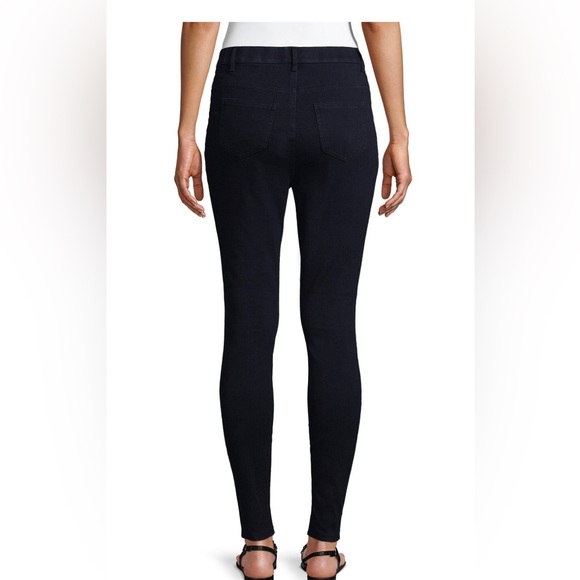 Womens TIME & TRU Dark BlueJeggings Size XS 0-2 Pull On New - Picture 2 of 7